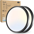 2PACK LED Flush Mount Ceiling Light Fixture 12in - Energy Saving