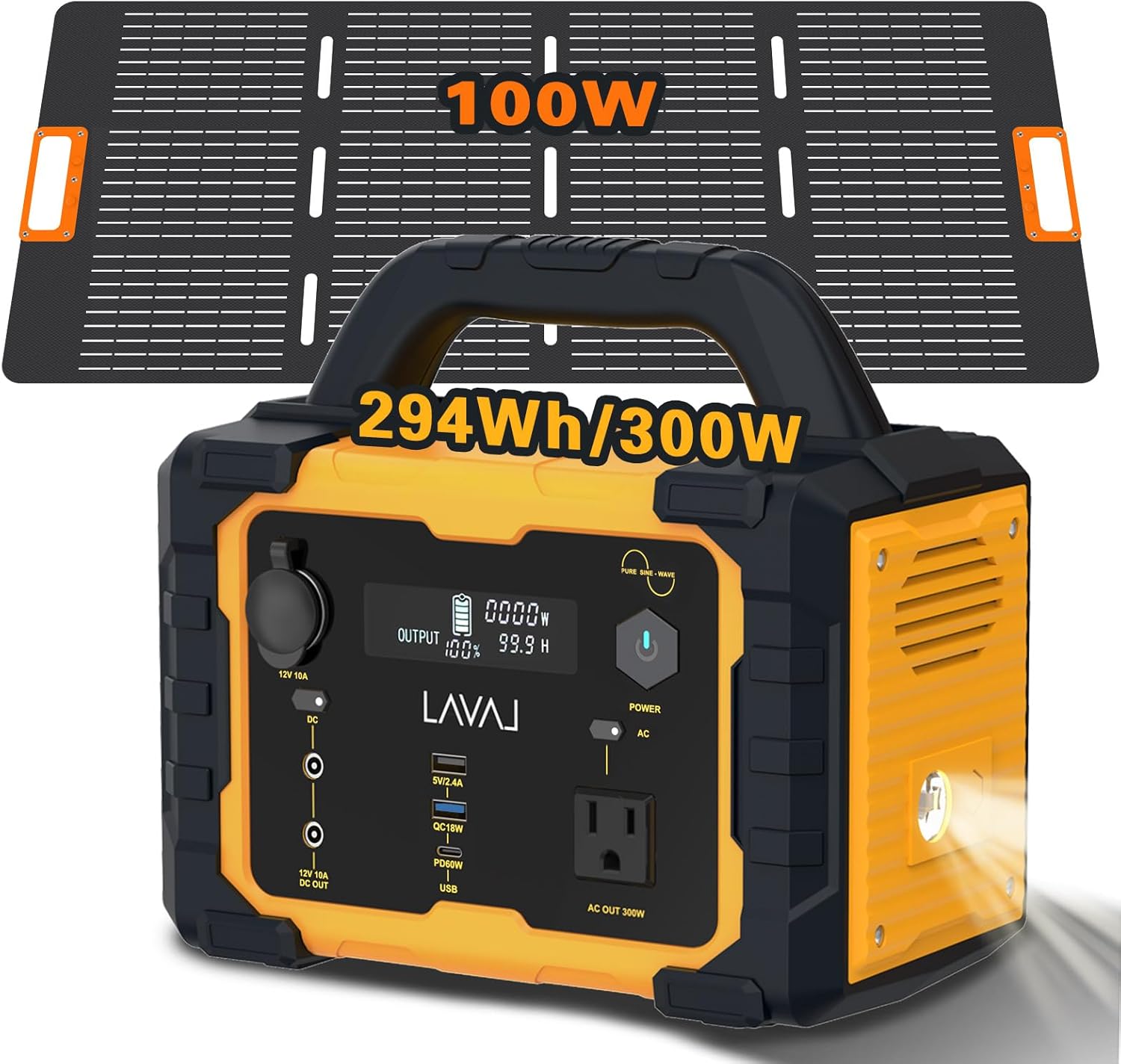 Power Anywhere: Solar Generator 300W