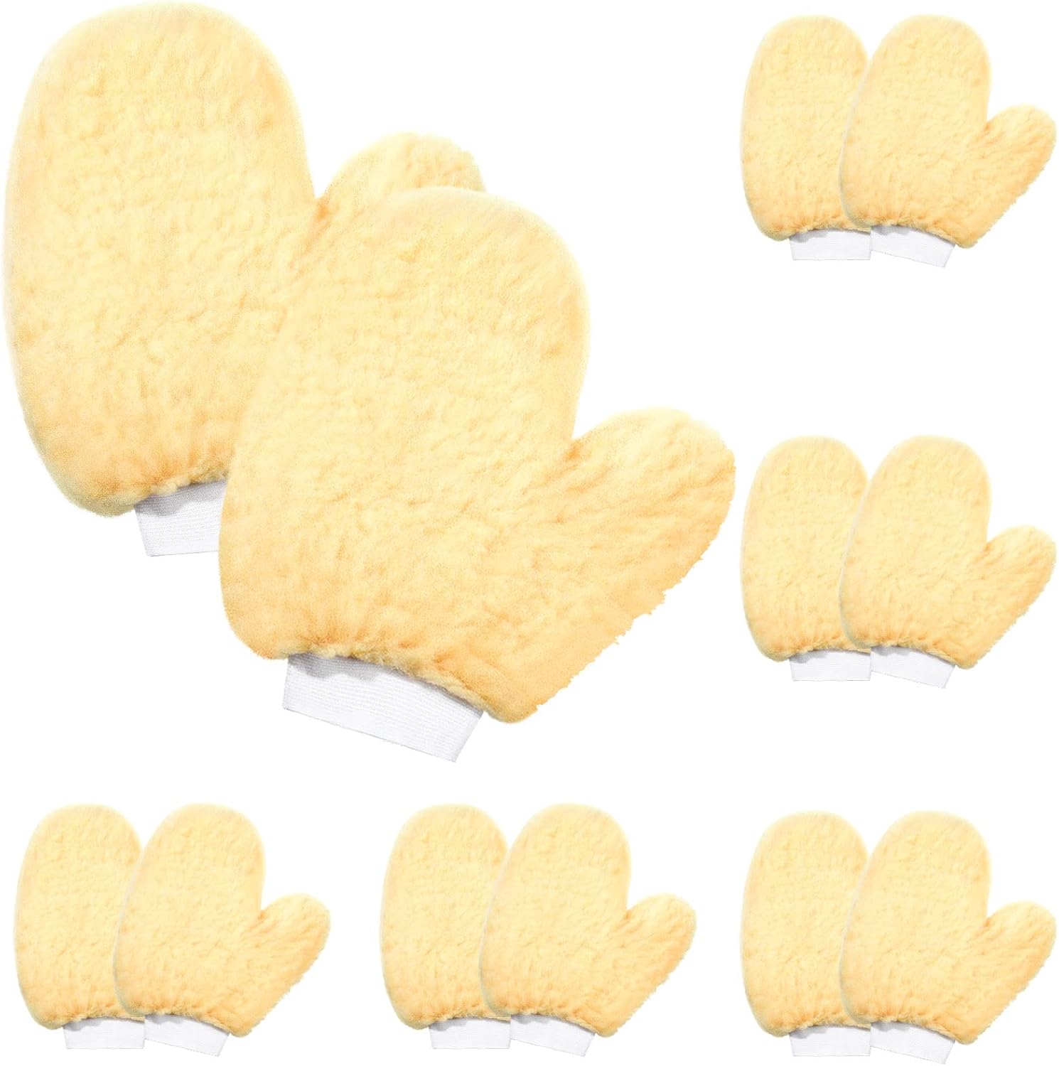 Remerry 12 Pcs Painters Mitt for Cleaning and Dusting