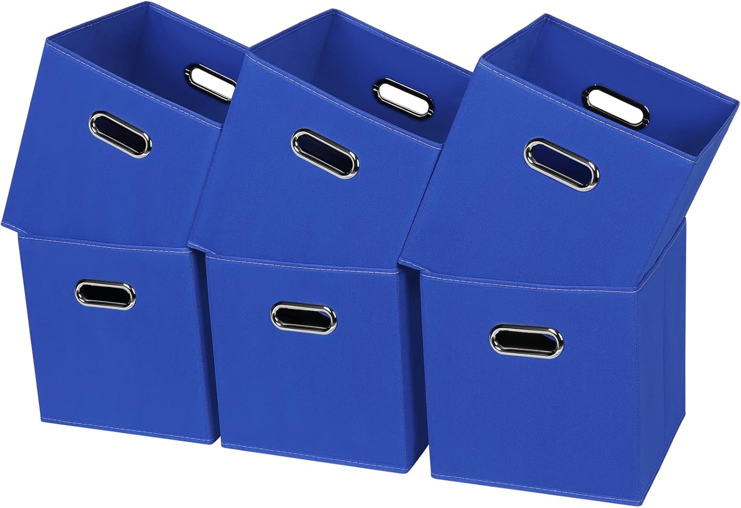 Black Fabric Cubby Storage Bins for Organizing Your Space