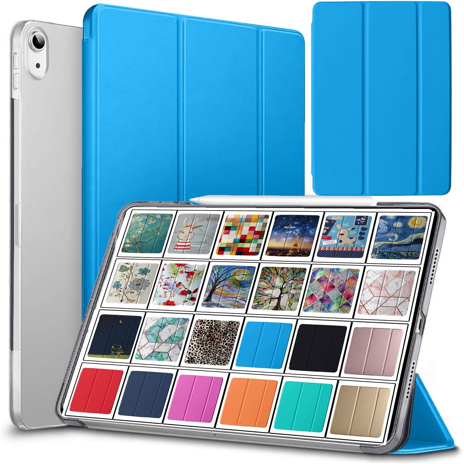 DuraSafe Cases for iPad Mini 6 8.3 Inch - Trifold Hard Cover