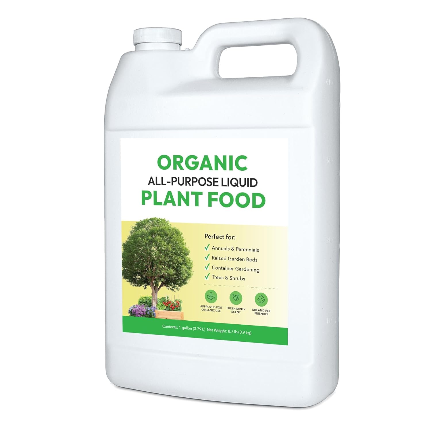 Organic All-Purpose Liquid Plant Food for Thriving Gardens