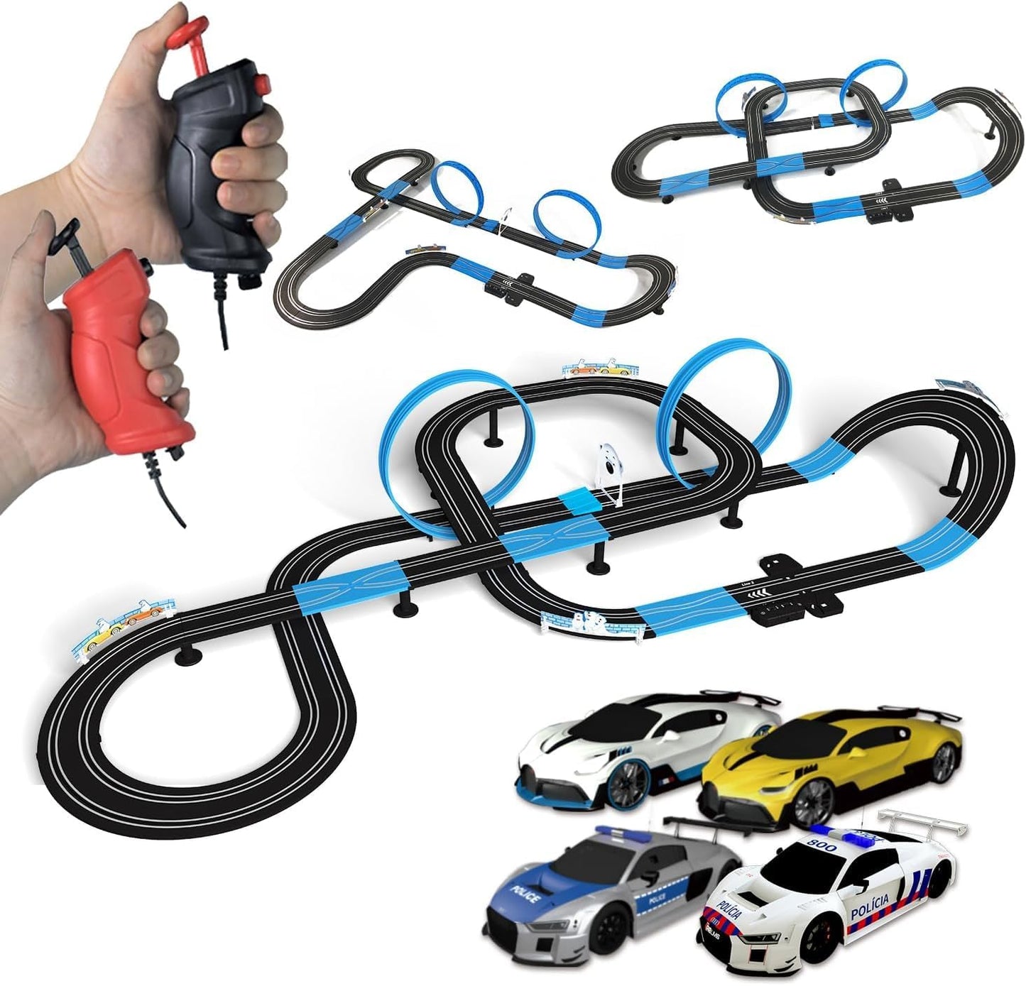 AGM MASTECH High Speed Series Dual Track Set for Racing Fun