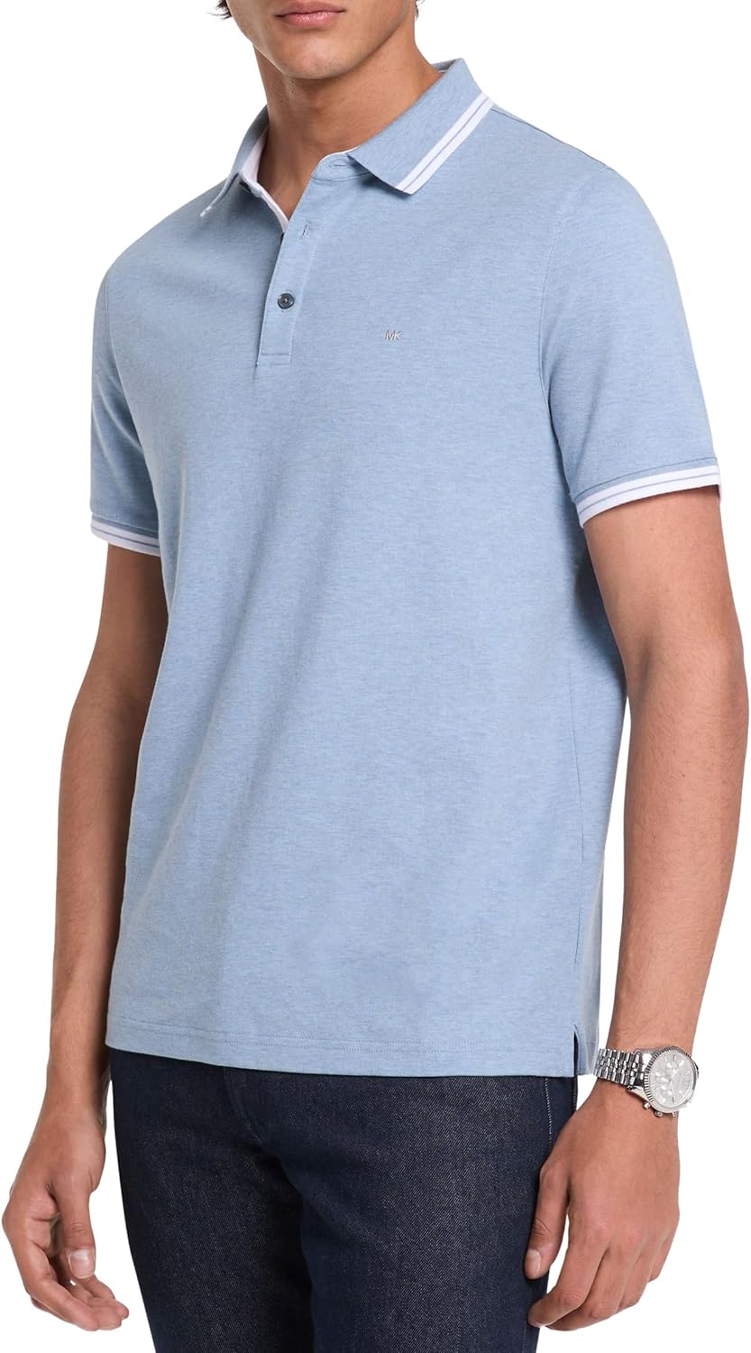 Michael Kors Men's Greenwich Polo: Stylish Cotton Essential