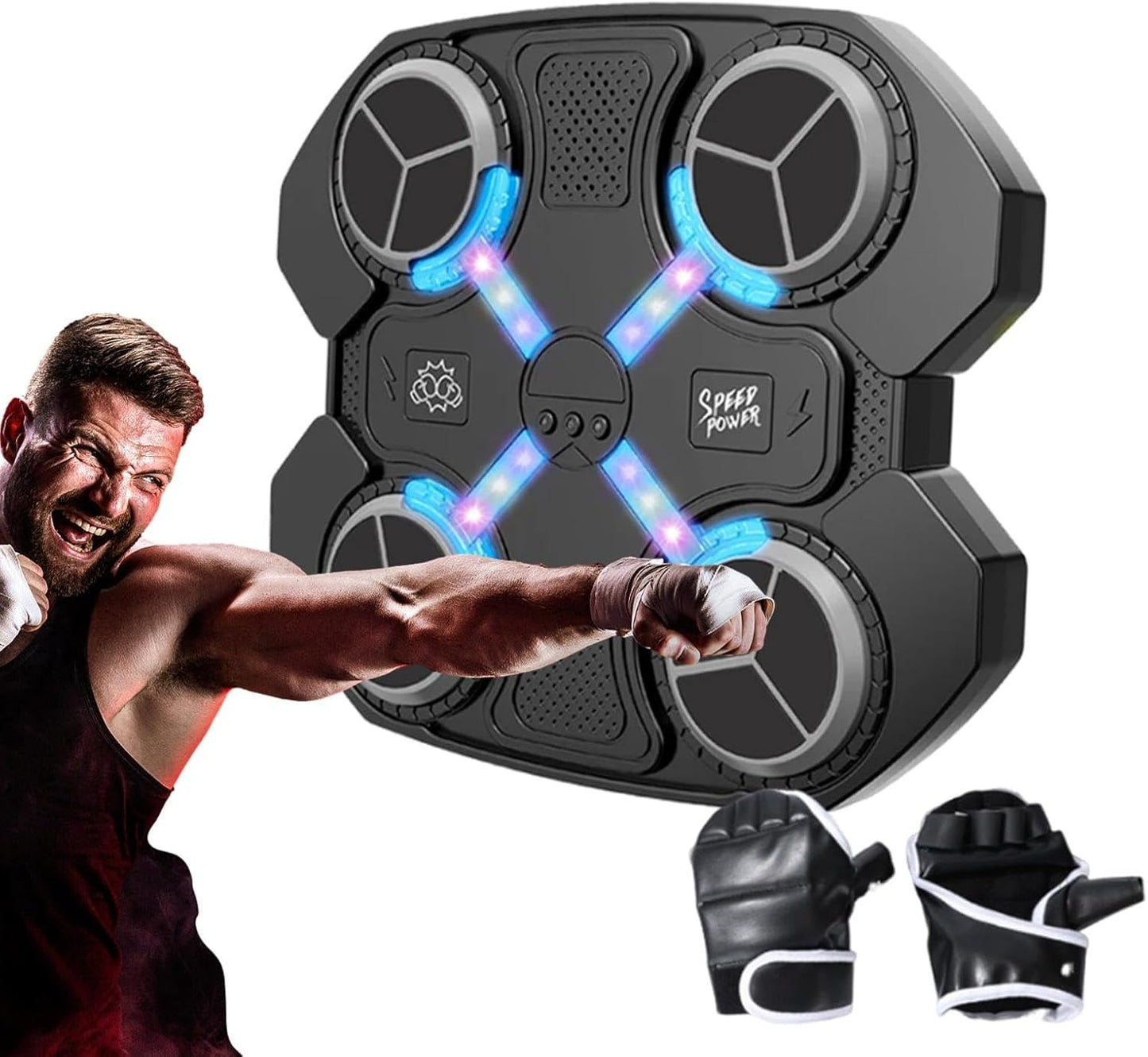 LED Music Boxing Machine - Ultimate Home Workout
