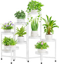 Plant Stand 9 Tier Corner Metal Flower Display Holder - Space Saving