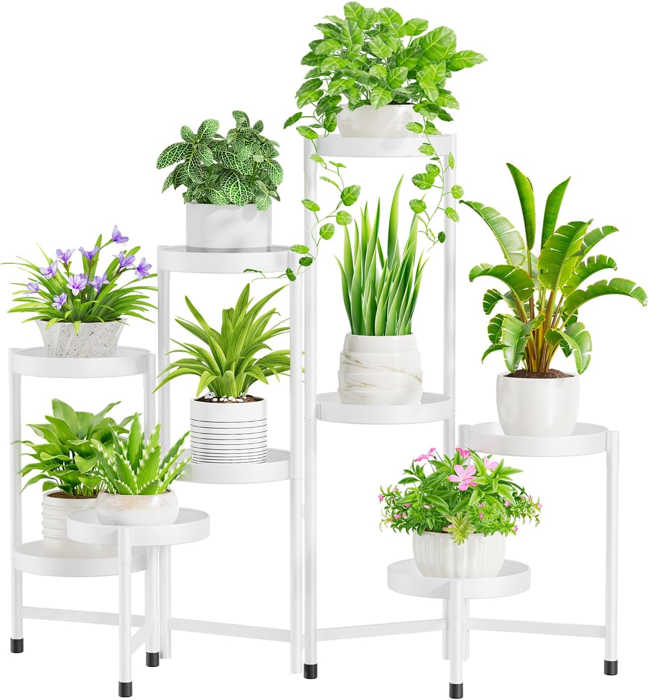 iDavosic.ly Plant Stand Indoor Outdoor for Corner Display