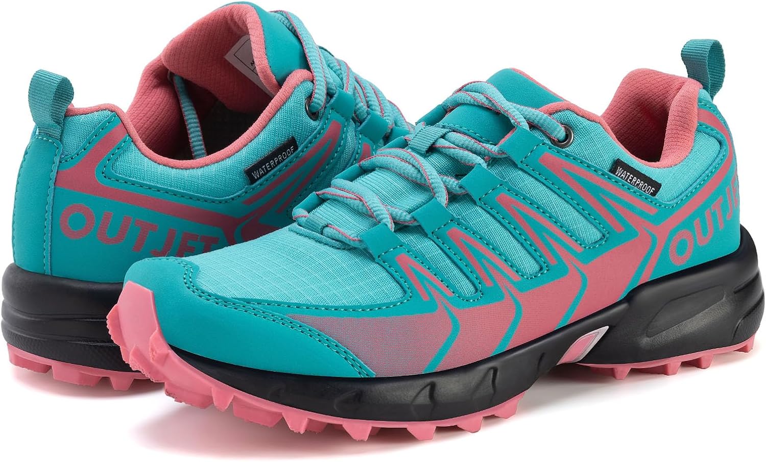 Women's Waterproof Hiking Shoes Lightweight Non-Slip Outdoor Sneakers
