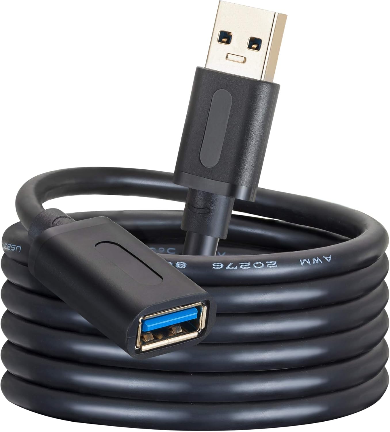 20Ft USB 3.0 Extension Cable - High Speed Gaming & Data Transfer