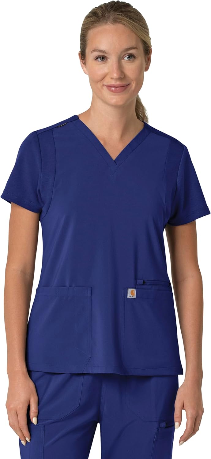 Carhartt Scrubs Women's Force Cross-Flex Modern Fit Flex Panel