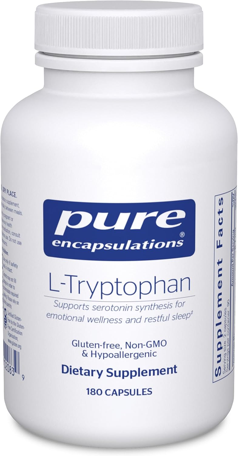 L-Tryptophan Supplement for Relaxation and Sleep Support
