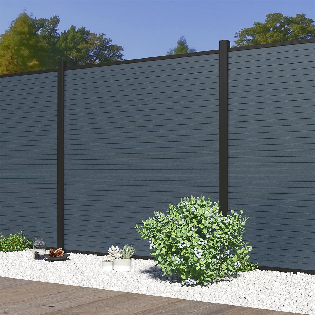 6x6 Ft Outdoor Privacy Screen for Stylish Patio Privacy