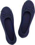 Womens Ballet Flat Shoes Knit Dress Flats - Soft Comfort Slip On