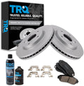 Front Ceramic Brake Pad & Rotor Kit for 2005-2010 Honda Odyssey