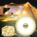 32.8FT Rechargeable Waterproof Camping String Lights