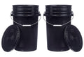 Hudson Exchange 7 Gallon Bucket 2 Pack - Tough Food Grade Pails