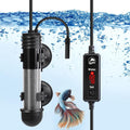 50W Dual Display Mini Heater, Freshwater & Marine, Betta/Turtle Tank
