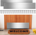 Dunzy 8 x 36 in Metal Kick Plate for Bottom of Door - Durable