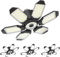 BRAINIAC 100W LED Garage Light Bulb with 6 Adjustable Panels - Bright