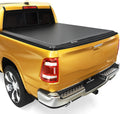 YITAMOTOR Soft Roll Up Truck Bed Tonneau Cover Compatible with Dodge
