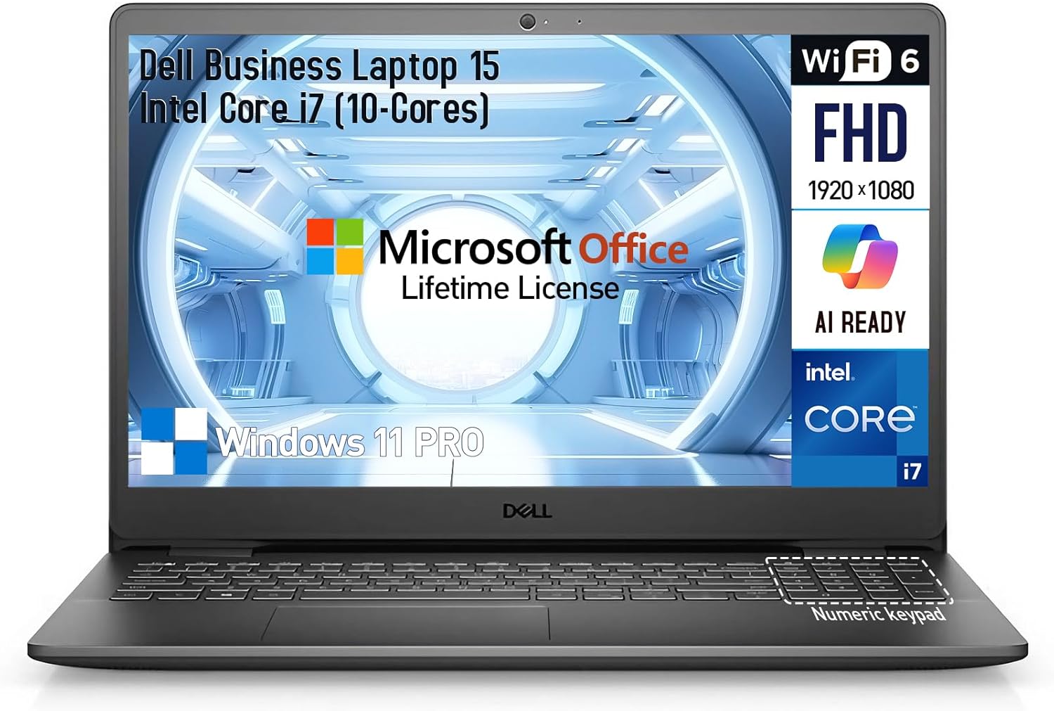 Dell Inspiron 15 3000 Laptop with Intel i7 and 32GB RAM