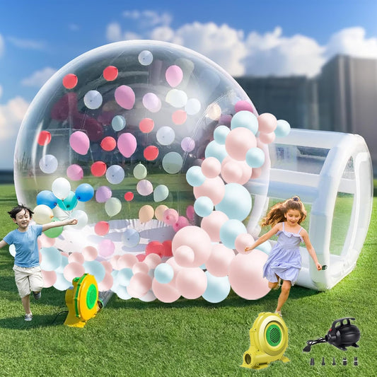 Inflatable Bubble House with Tunnel | Outdoor Fun