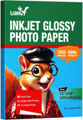 Uinkit Glossy Photo Paper 13x19 in 100 Sheets - Instant Dry Prints