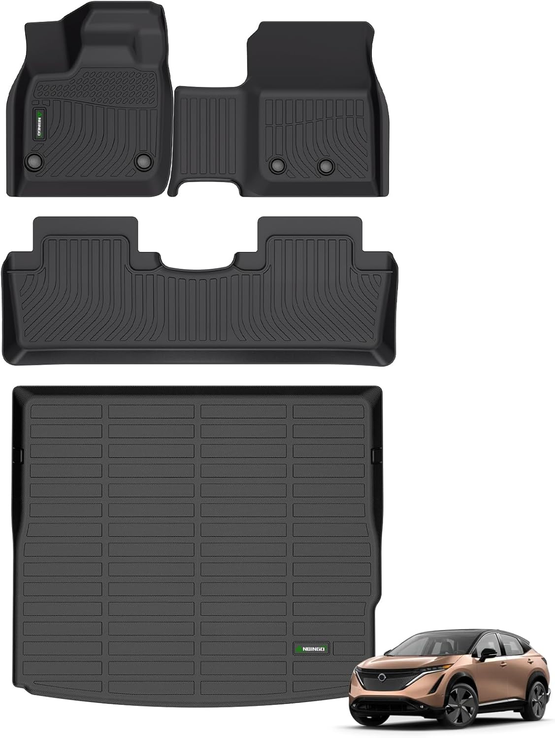 Custom Floor Mats for Nissan Ariya 2023-2025 All Weather Protection