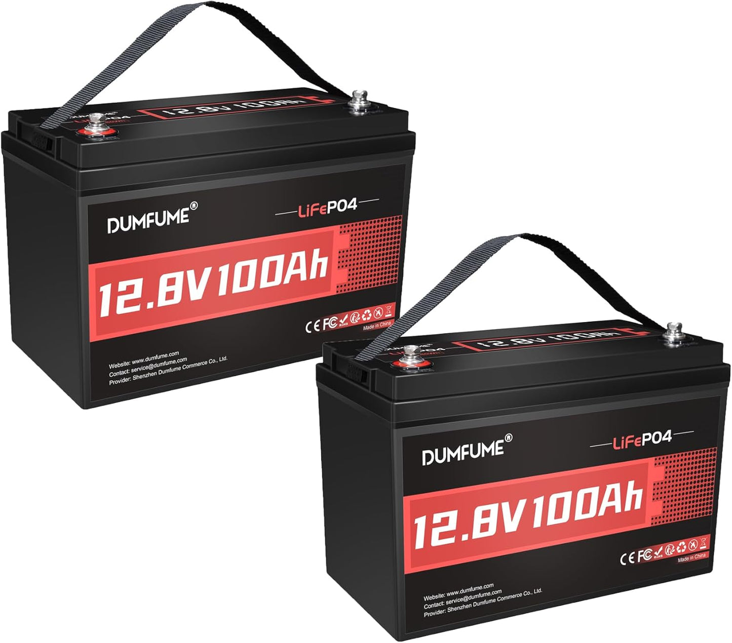 12V 100Ah LiFePO4 Lithium Battery for RV and Off-Grid Use