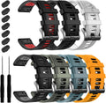 EZMVZKU 22mm Quickfit Sport Band for Garmin Fenix 8/7/6 - Comfortable