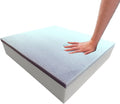 Gel-Infused Memory Foam Chair Cushion 7in x 20in x 20in - Cooling