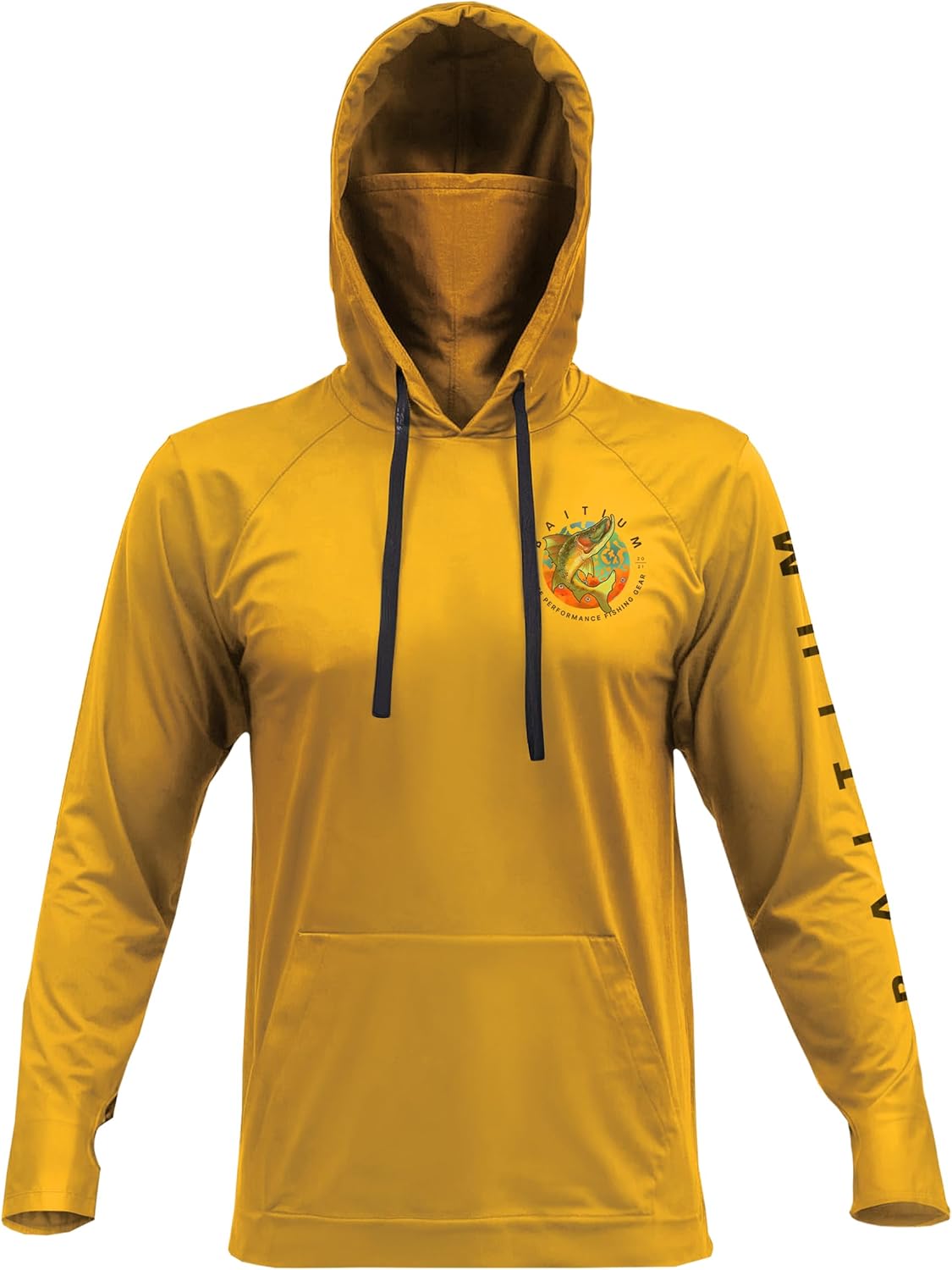Fishing Shirts for Men with UPF50 Hooded Long Sleeve Gaiter