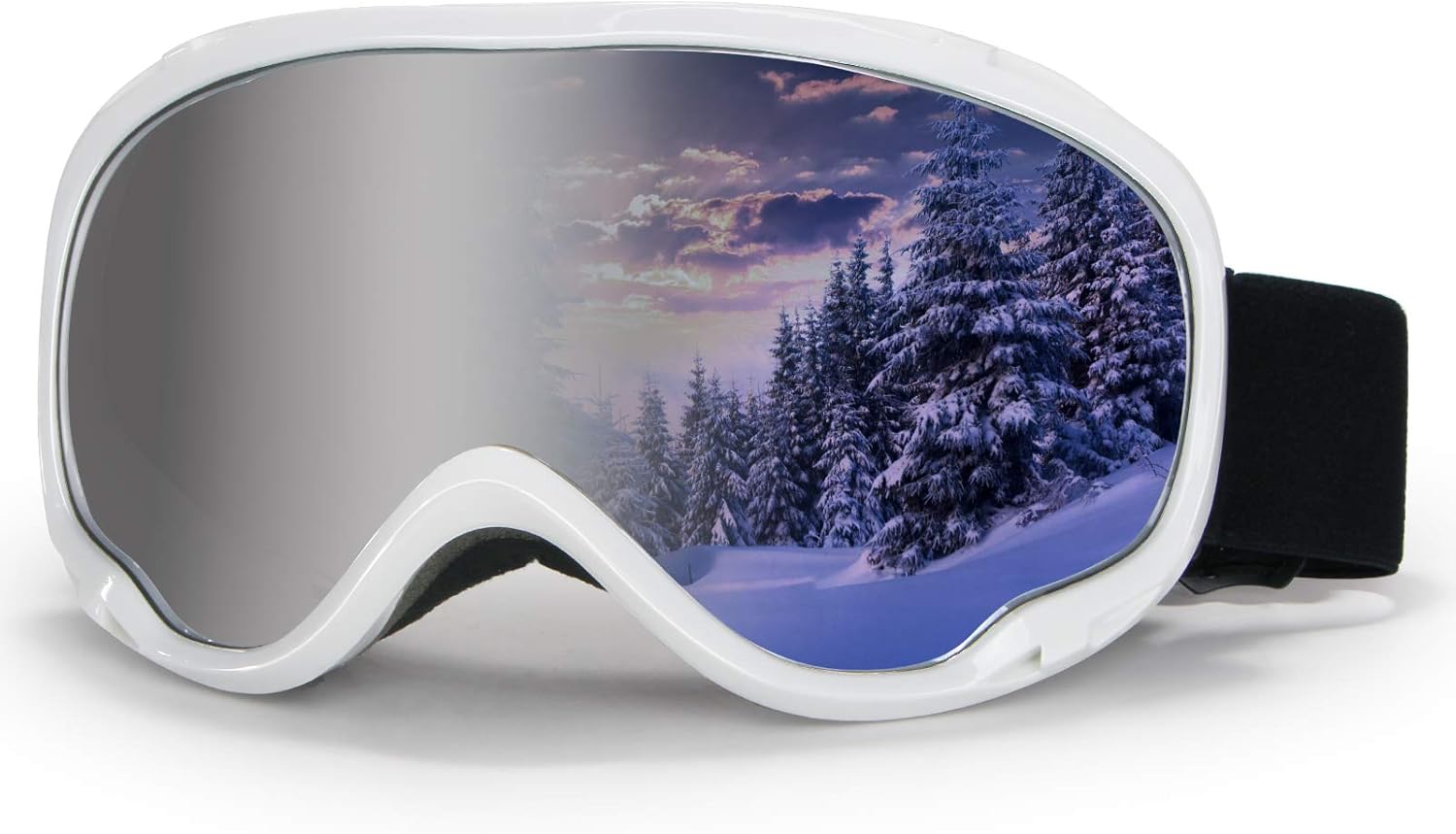 4-FQ OTG Snow Goggles: Clear Vision & Comfort