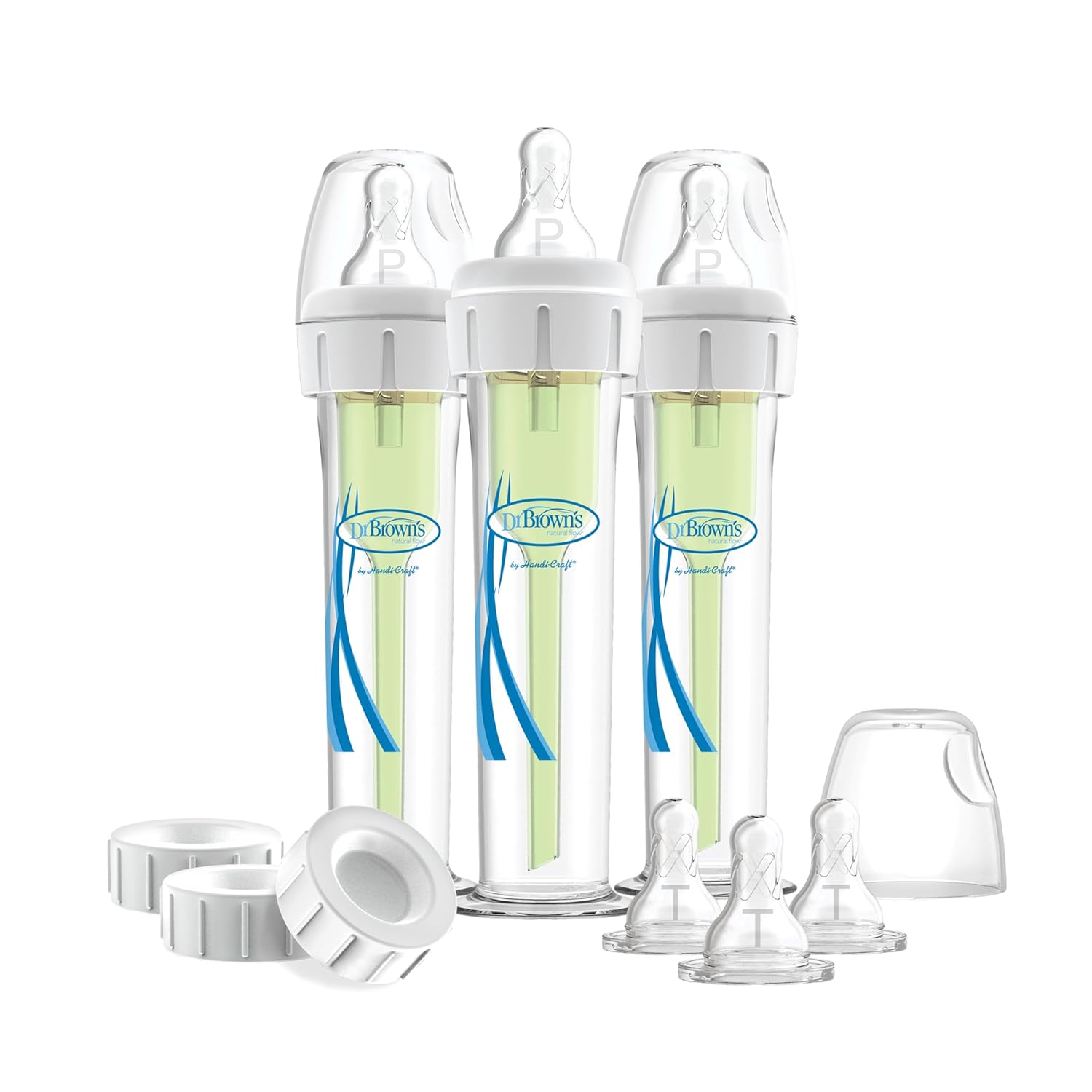 Dr. Brown's Anti-Colic Preemie Bottles - Gentle 60cc - 3pk
