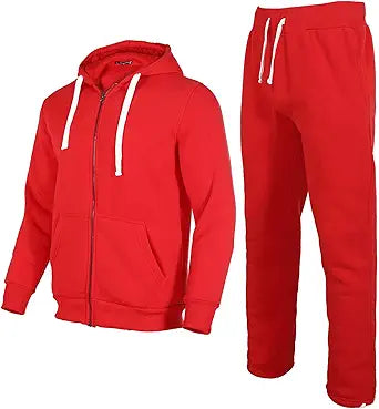 Men's Tracksuits Long Sleeve Jogging Sweat Suit for Comfort