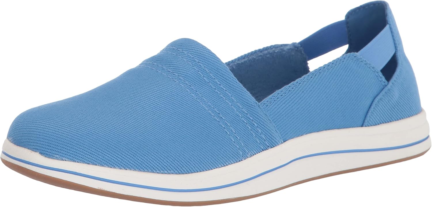 Clarks Womens Breeze Step Ii Closed-Toe Slip-On Comfort Shoes