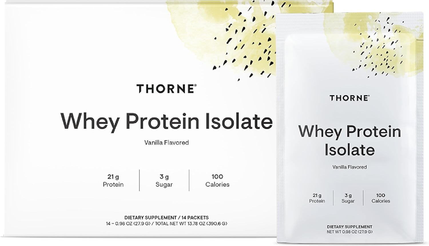 Thorne Whey Protein Isolate - Easy-to-Digest Vanilla Protein