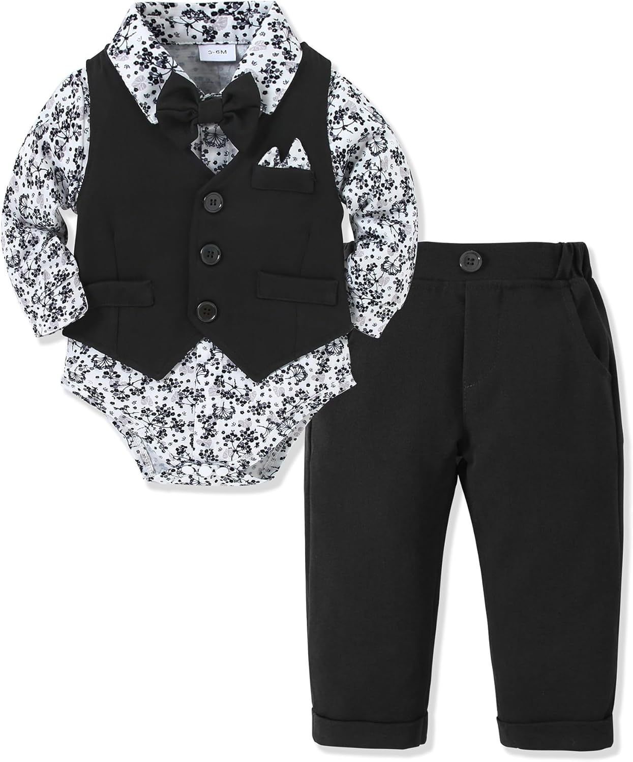 YALLET Baby Boy Clothes Suit for Formal Occasions 0-24 Months