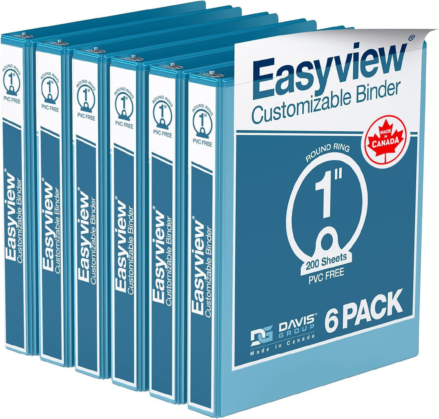 Easyview Premium 3-Ring Binders for School or Office Use