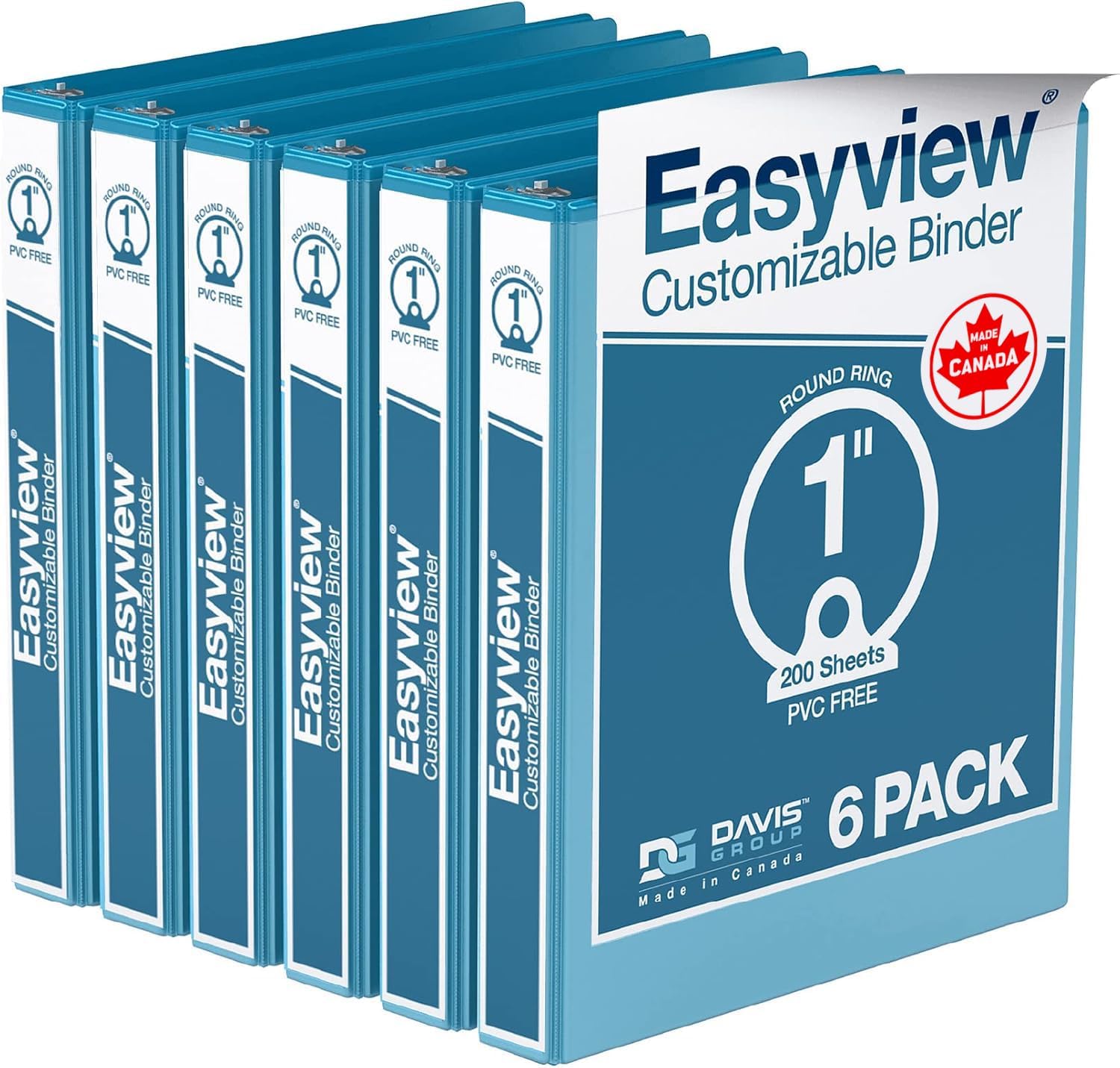 Easyview Premium 3-Ring Binders for School or Office Use