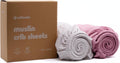 Muslin Crib Sheets Organic Turkish Cotton Fitted 2-Pack - Soft
