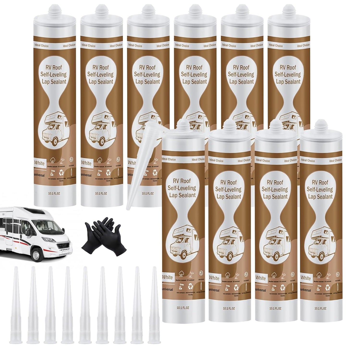 Self-Leveling RV Roof Sealant for Waterproof and Flexible Repairs