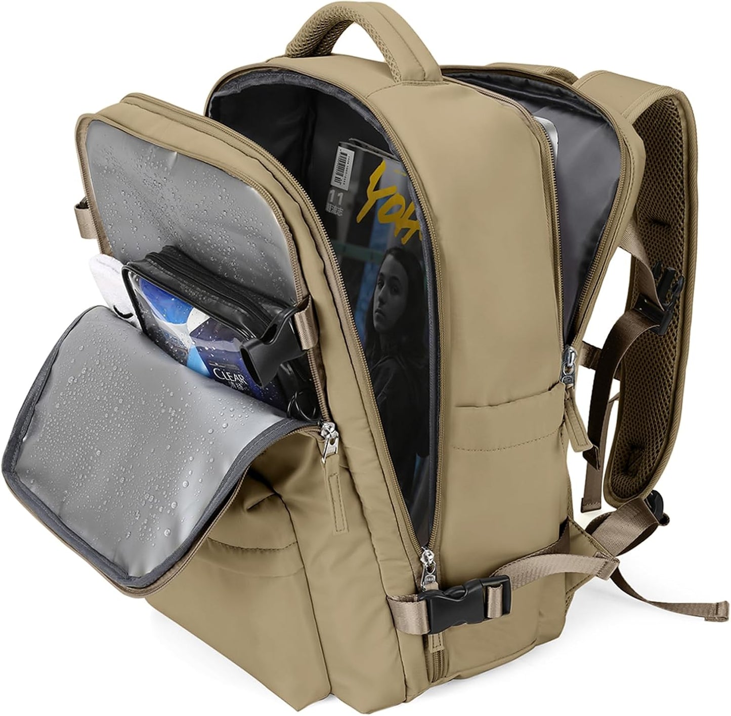 WONHOX Large Travel Backpack for Business and Leisure Use