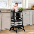 Toddler Standing Tower Adjustable Height Kitchen Stool - Safe Learning