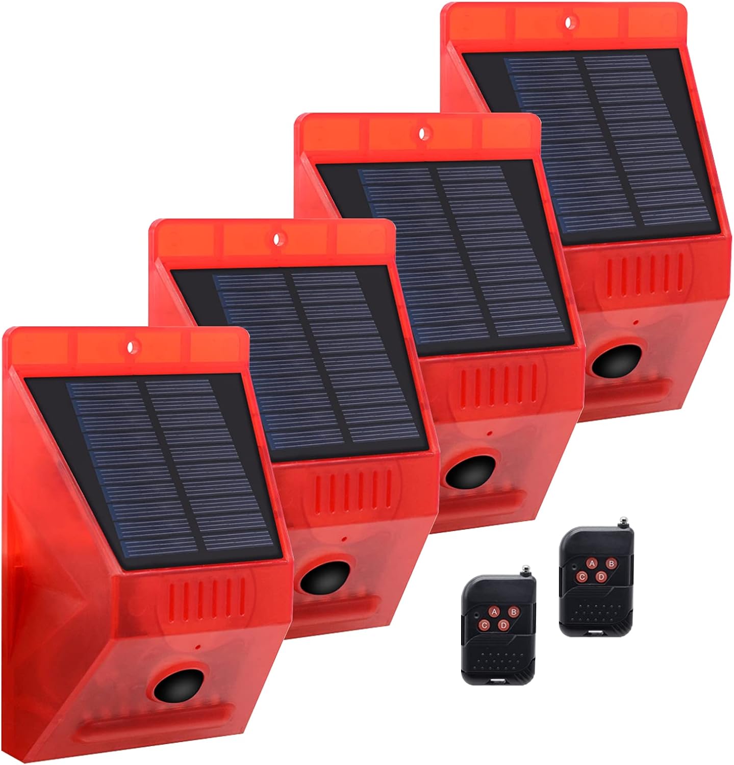 ChunHee Solar Motion Sensor Alarm for Outdoor Security Needs