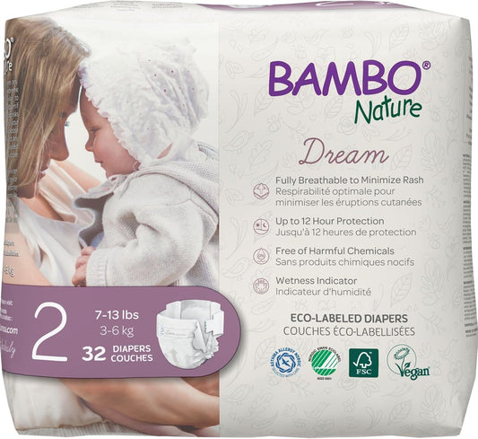 Bambo Nature Sustainable Baby Diapers, Ultra Protection