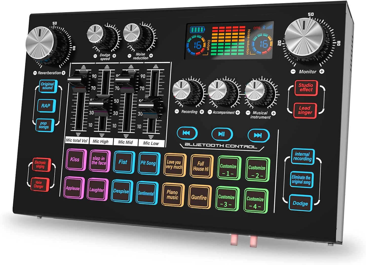 RHM X7 Podcast Equipment: Mixer with 48V Phantom Power