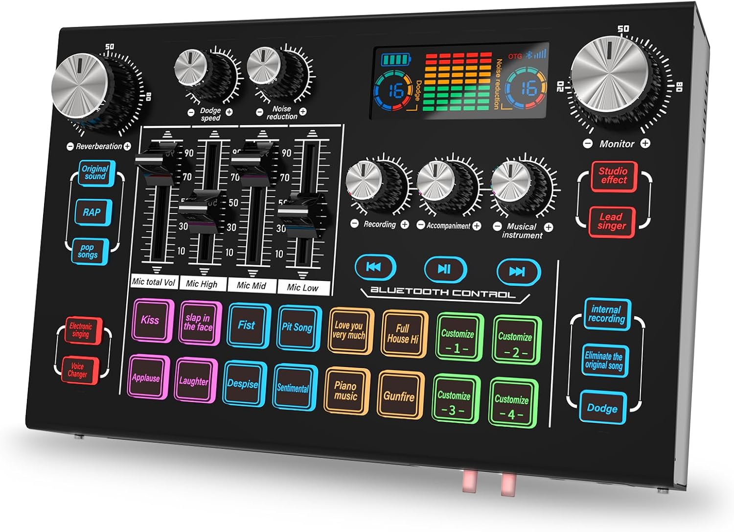 RHM X7 Podcast Equipment: Mixer with 48V Phantom Power