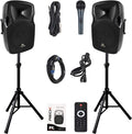 RECK Party 12 12-Inch 1000 Watts Powered PA Speaker System