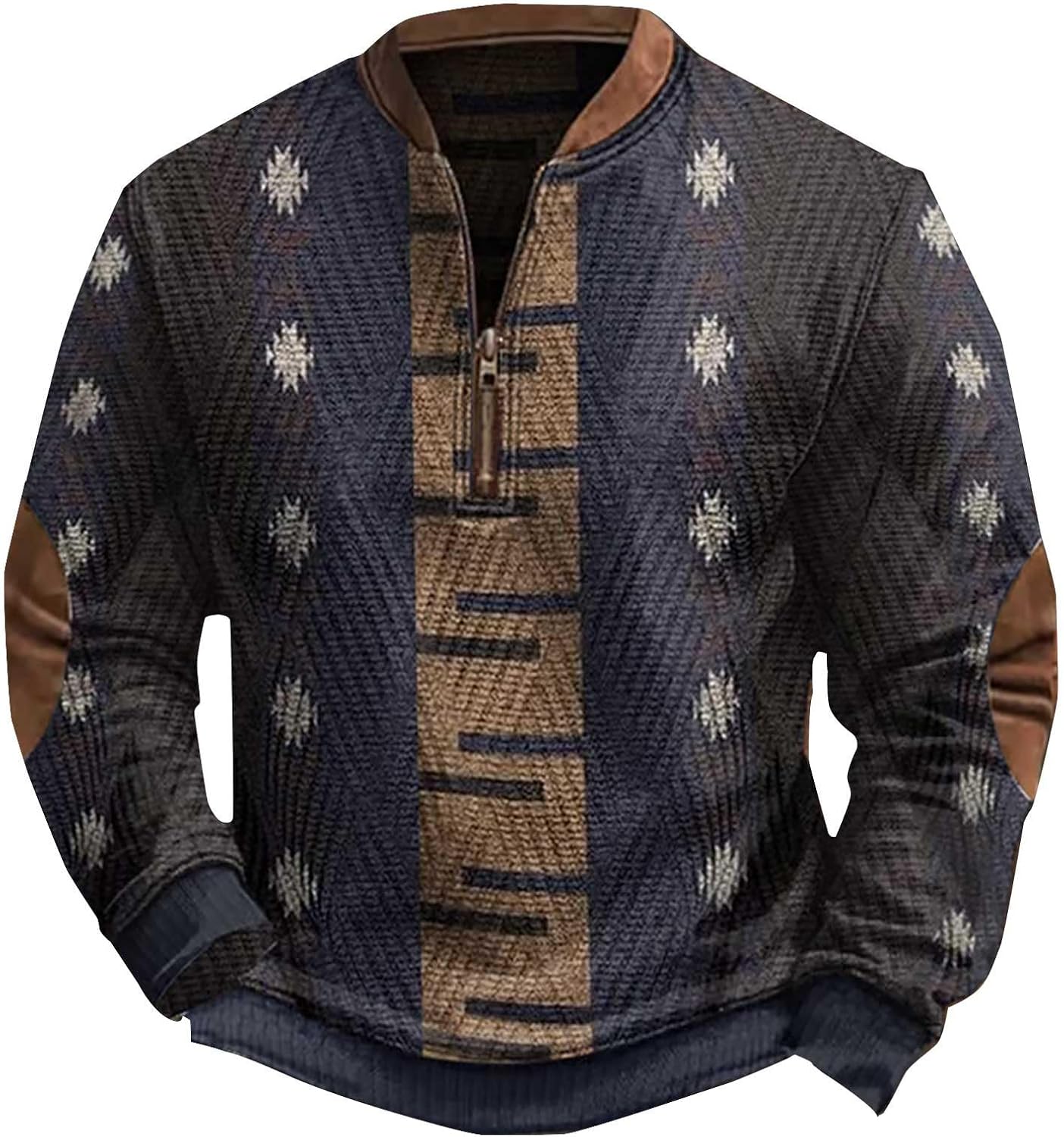 Cozy Cashmere Men's Quarter Zip Sweater